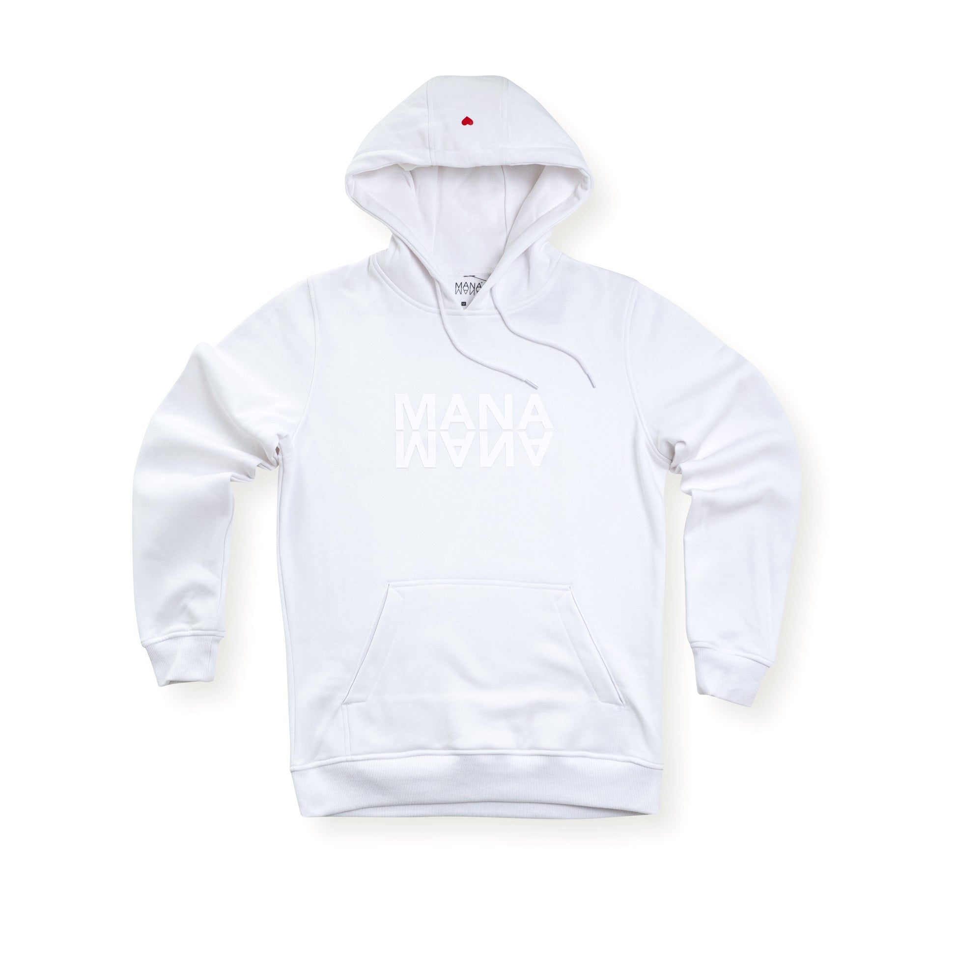 Women's 3D Logo Hoodie White